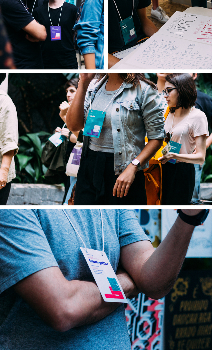 DiaTipo São Paulo 2017. Badges.