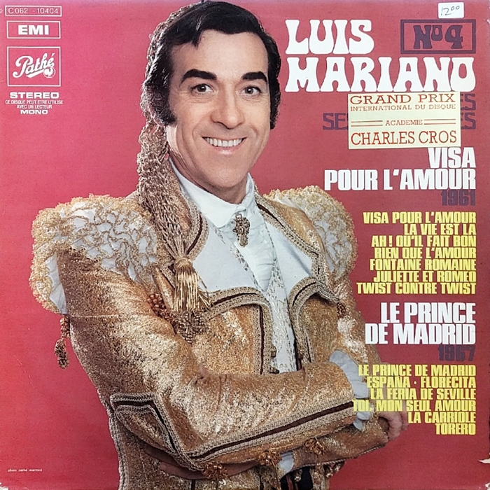 Luis Mariano – Toutes Ses Opérettes Nº&nbsp;1–4 album art 4