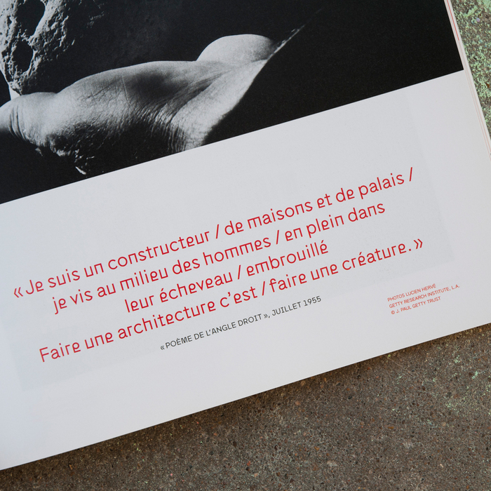 Télérama magazine, Le Corbusier special issue 5