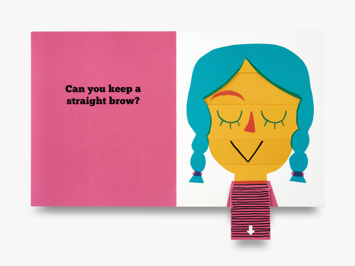From Can you keep a straight face?