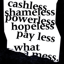 “What a mess.” poster