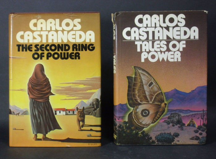 Tales of Power and The Second Ring of Power by Carlos Castaneda (Simon and Schuster) 3