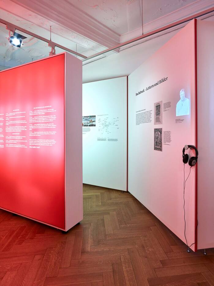 Das Wort exhibition at Strauhof 12