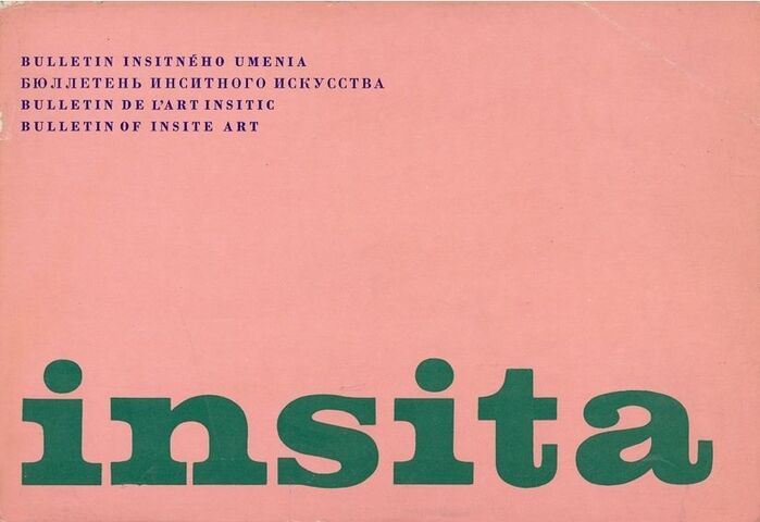 Insita — Bulletin of insite art, 1971–73 2