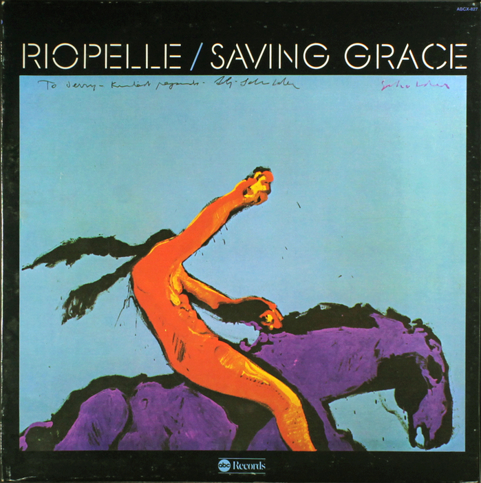 Jerry Riopelle – Saving Grace album art 1