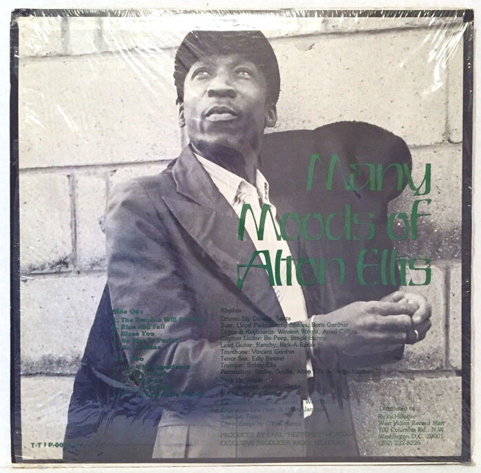 Alton Ellis – Many Moods of Alton Ellis album art 2