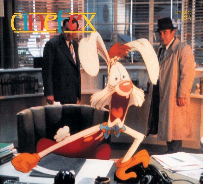 Number 35, August 1988, featuring Who Framed Roger Rabbit?. The only time the logo has appeared in multiple colors.