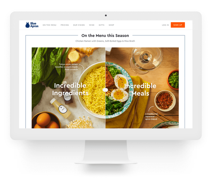 Blue Apron Inc. identity 11