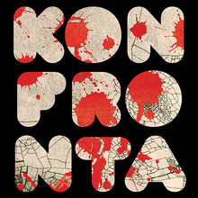 <cite>Konfrontace </cite>exhibition poster and catalog