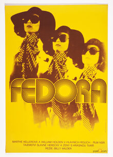 <cite>Fedora</cite> movie poster