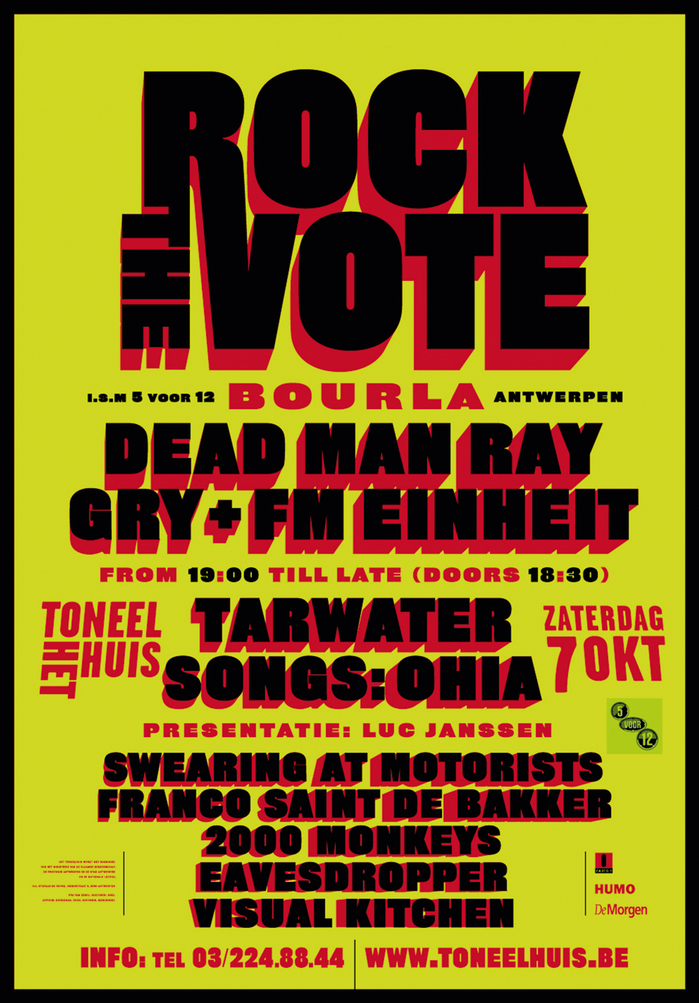 Rock the Vote (October 2000)