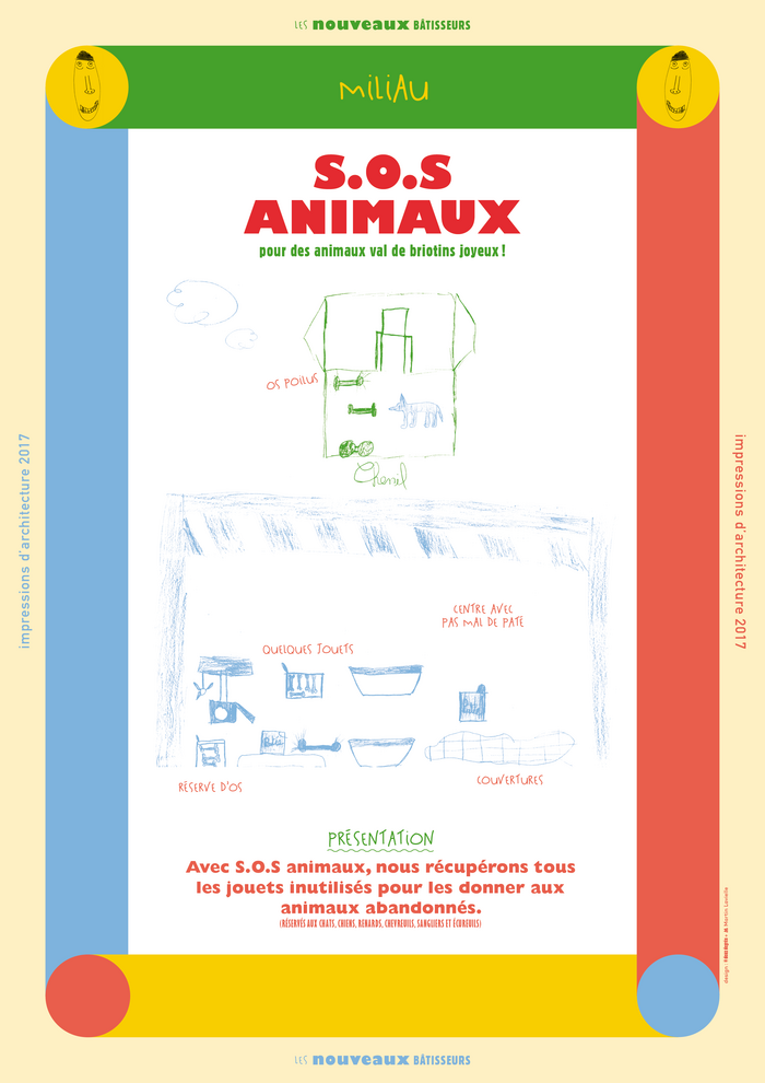 "With S.O.S. animals, we will gather all unused toys and donate them to abandoned animals"