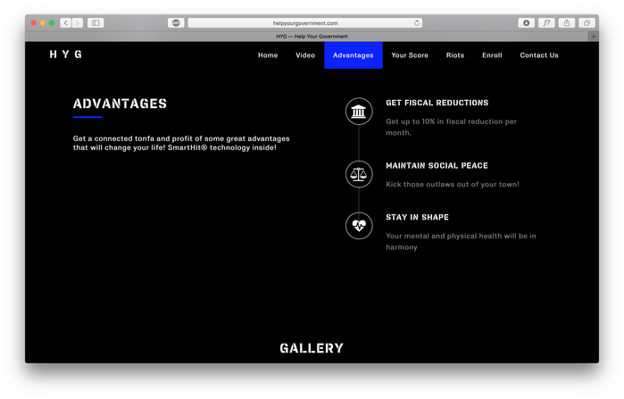 Help Your Government website 2