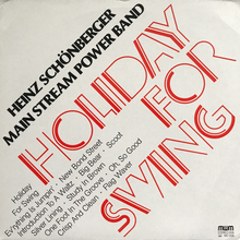 Main Stream Power Band – <cite>Holiday for Swing</cite> album art