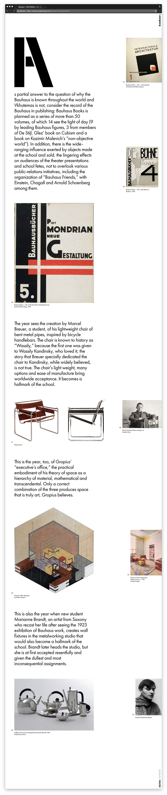 Readymag Stories: Bauhaus Vkhutemas 5