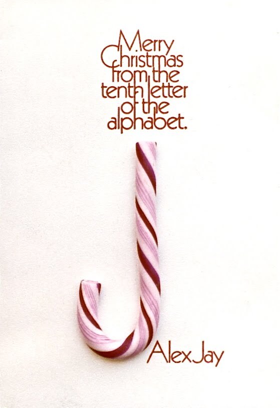 Alex Jay Christmas Card, 1977 1