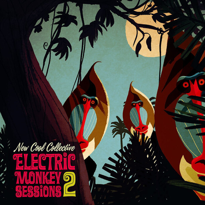Front cover of New Cool Collective&rsquo;s Electric Monkey Sessions 2, 2017. [More info on Discogs]
