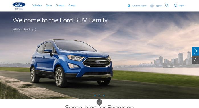 Ford website 1