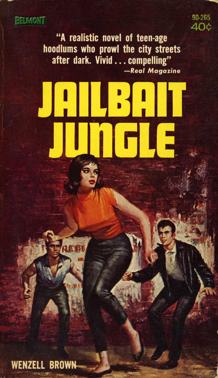 Jailbait Jungle by Wenzell Brown (Belmont Books)