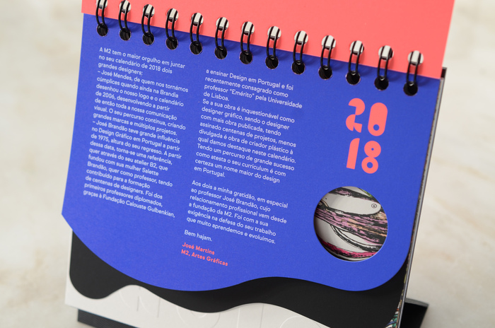 Zardoz e Agulha 2018 Calendar 2