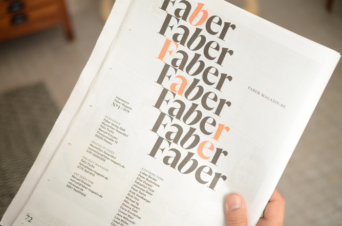 Faber Magazine 10