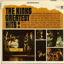 The Kinks – <cite>Greatest Hits! </cite>album art