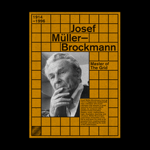 Josef Müller-Brockmann poster