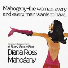 <cite>Mahogany</cite> movie poster &amp; quad