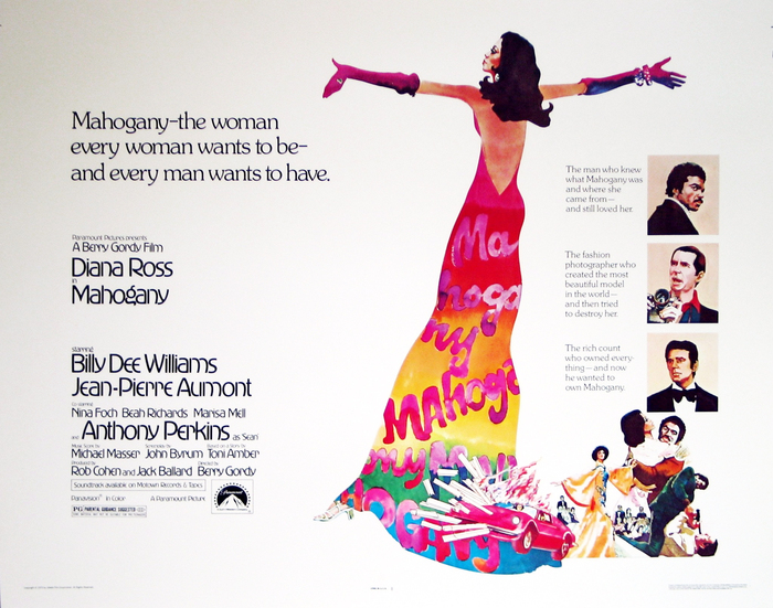 Mahogany movie poster &amp; quad 2