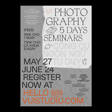 Photography seminars, VUI studio