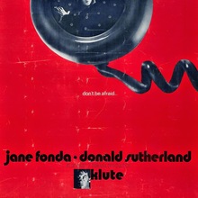 <cite>Klute</cite> (1971) movie poster