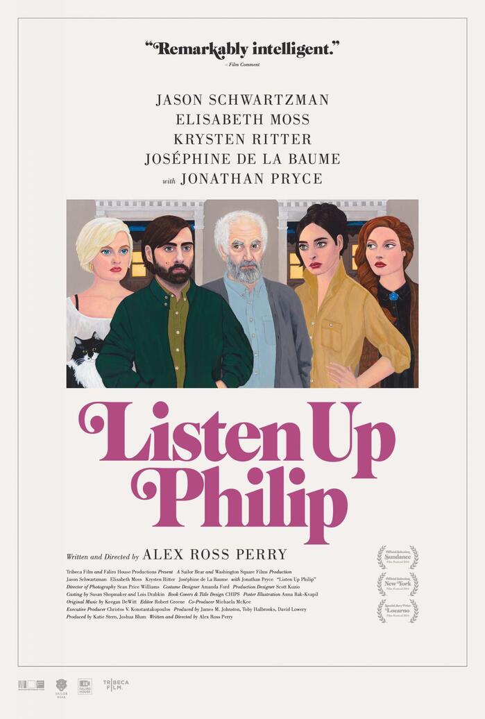 Listen Up Philip (2014) movie poster 1