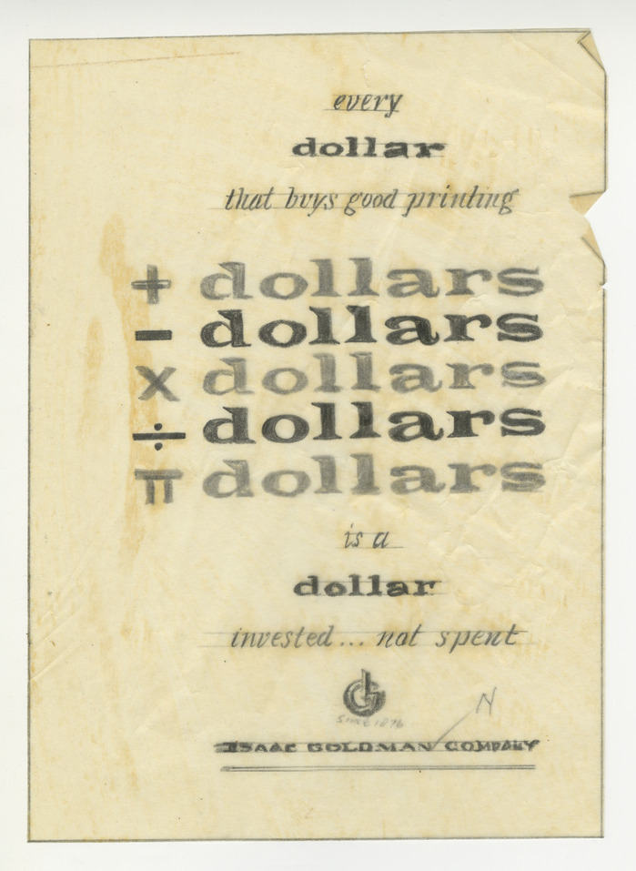 Isaac Goldmann Company ads 6
