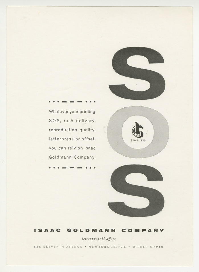 Isaac Goldmann Company ads 4