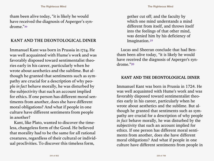 Athelas by José Scaglione (TypeTogether, 2008) | Charter by Matthew Carter (Bitstream, 1987)