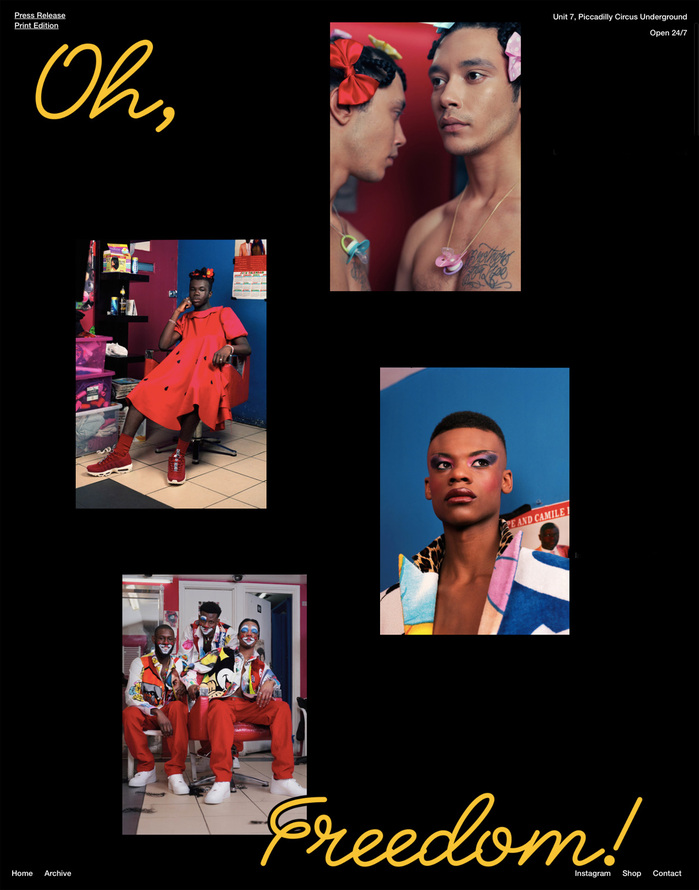 Oh, Freedom art exhibition by Theo White 3