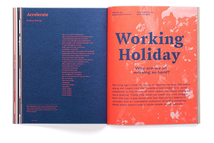 Anxy magazine No. 2, “The Workaholism Issue” 4