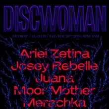 Discwoman gig poster
