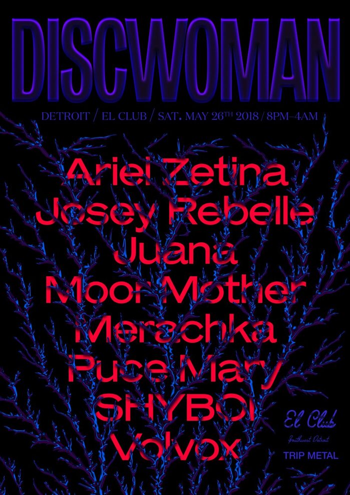 Discwoman gig poster