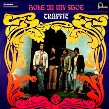 Traffic – <cite>Hole In My Shoe</cite> album art (Germany)