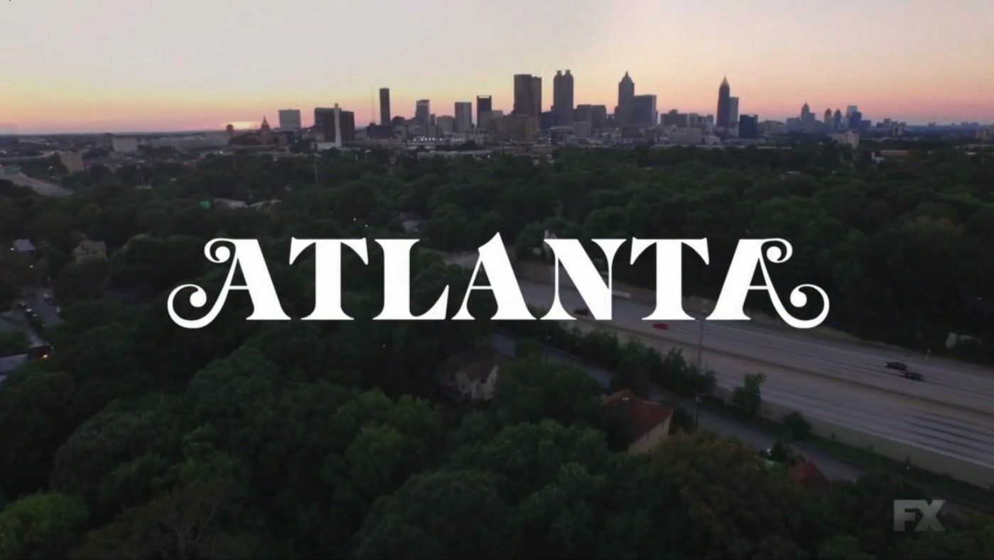 Atlanta (FX Series) logo and opening titles - Fonts In Use