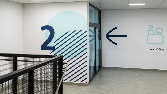 Gemini Park Tychy wayfinding 2