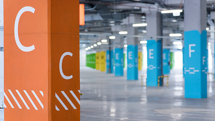 Gemini Park Tychy wayfinding 10