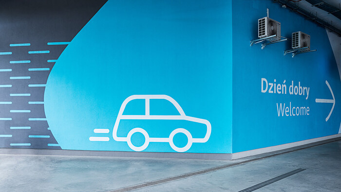 Gemini Park Tychy wayfinding 15