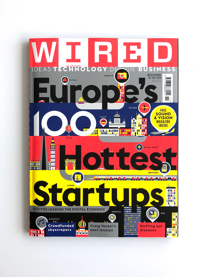 Wired UK, “Europe’s 100 Hottest Startups”, Nov 2013