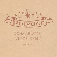 Polydor Schallplatten-Verzeichnis 1949/50