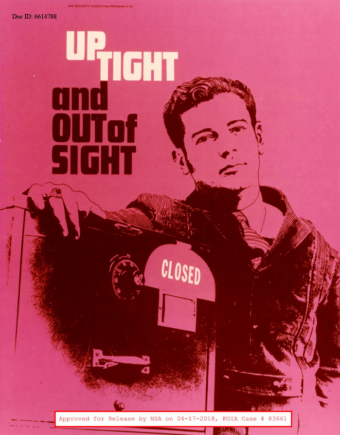 A sing-along poster with Futura Display set (up)tight. Named after Stevie Wonder’s Uptight (1965), James Brown’s Out of Sight (1964) – or Out of Sight, the 1966 movie?