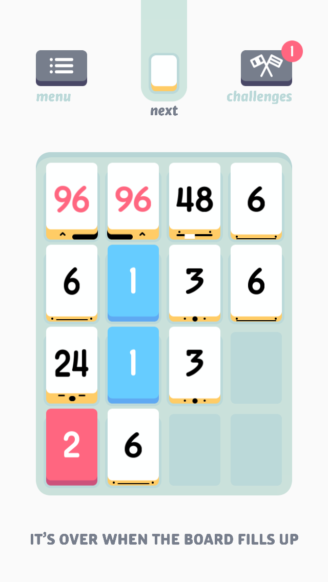 Threes! 5