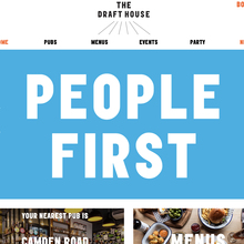 Draft House website (2018 redesign)