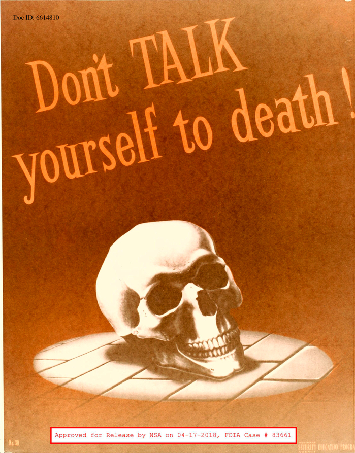 Memento mori for security agents. The condensed animated Latin comes very close to Filmotype Pelican. Chances are it’s lettering based on this 1950s film typeface.